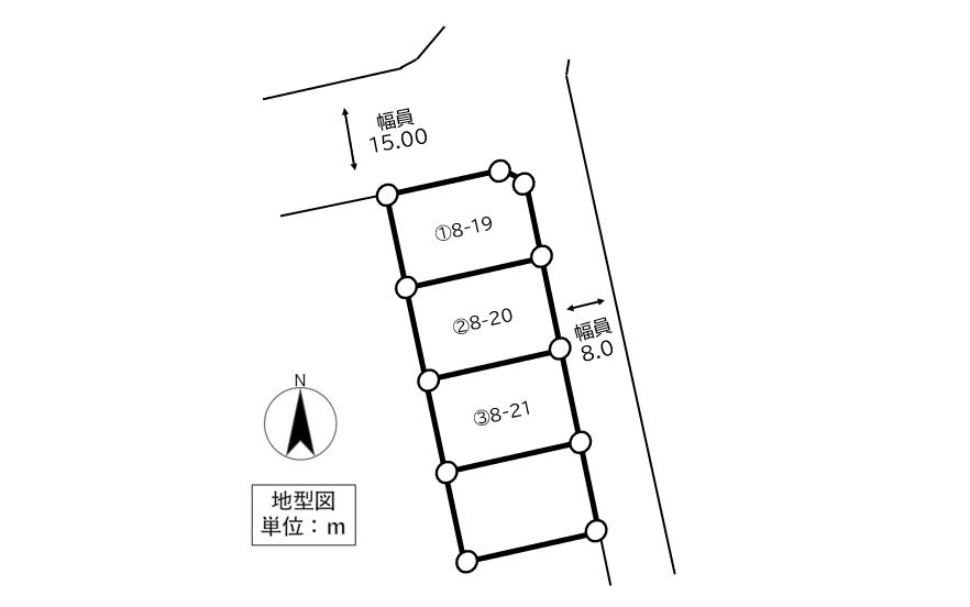 釧路市花園町・全3区画