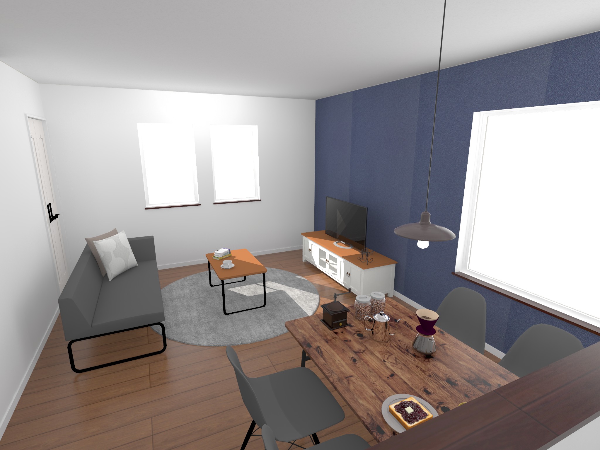 近藤工務店｜中標津・釧路で高性能な新築注文住宅を取り扱う工務店の【釧路市愛国東1丁目】3LDKナチュラルデザインのお家を先行販売中！イオン釧路店まで徒歩10分のモデルハウスのギャラリー