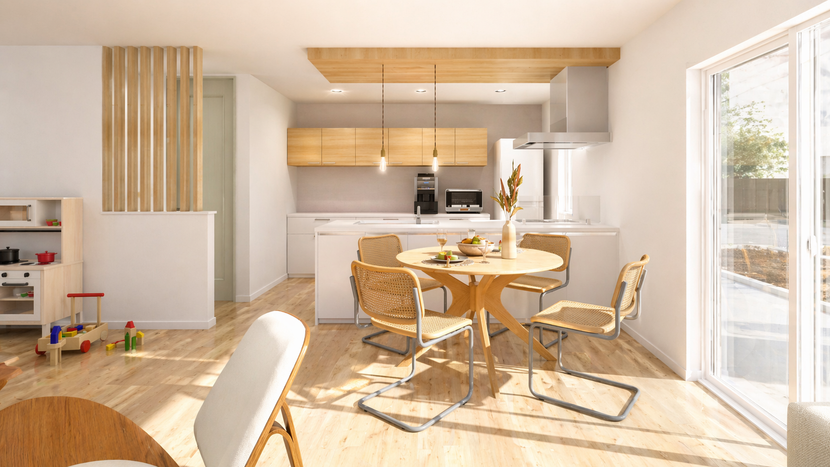 近藤工務店｜中標津・釧路で高性能な新築注文住宅を取り扱う工務店の【釧路市花園町】太陽光・蓄電池・家具付の高性能モデル誕生！のギャラリー