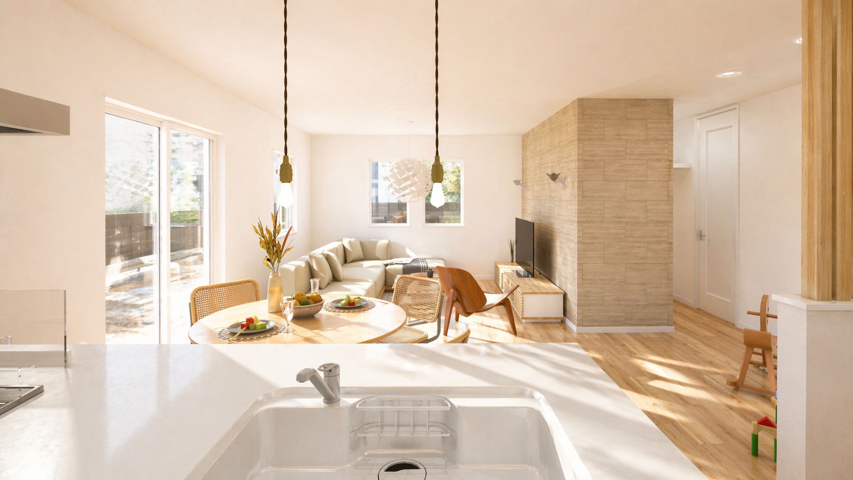 近藤工務店｜中標津・釧路で高性能な新築注文住宅を取り扱う工務店の【釧路市花園町】太陽光・蓄電池・家具付の高性能モデル誕生！のギャラリー